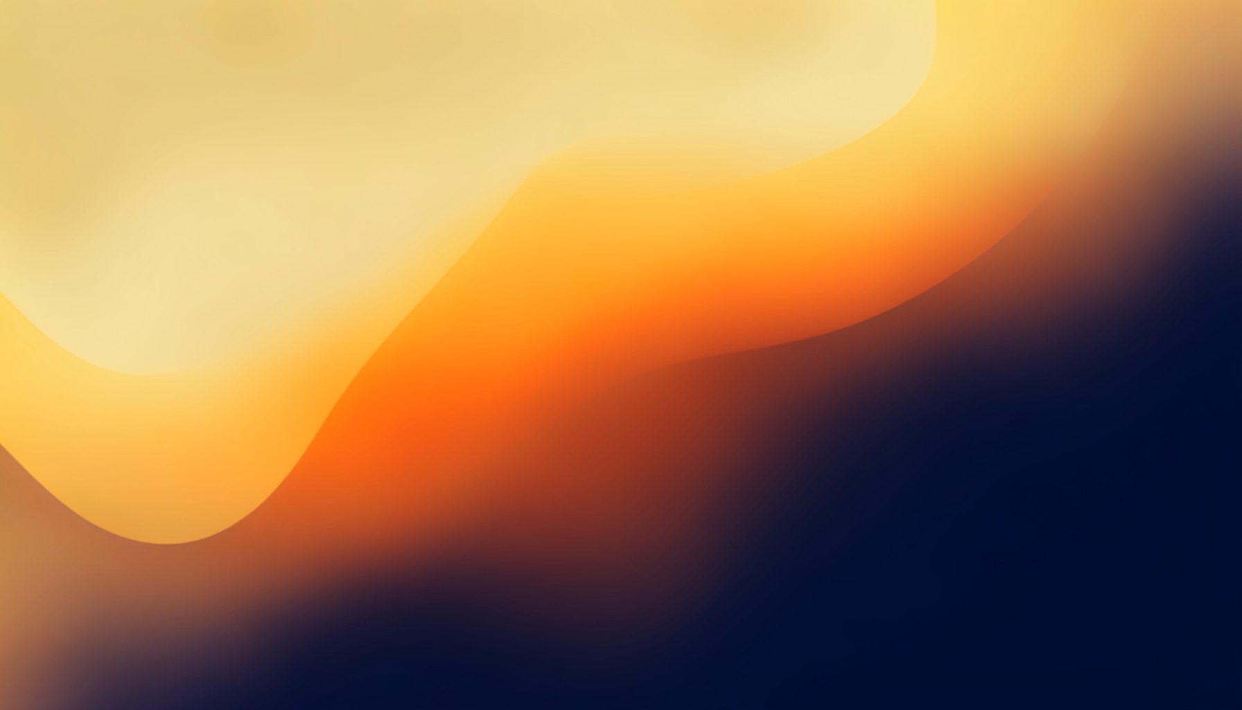 Abstract gradient composition in warm gold and deep navy tones, smooth flowing transitions with no figures or objects